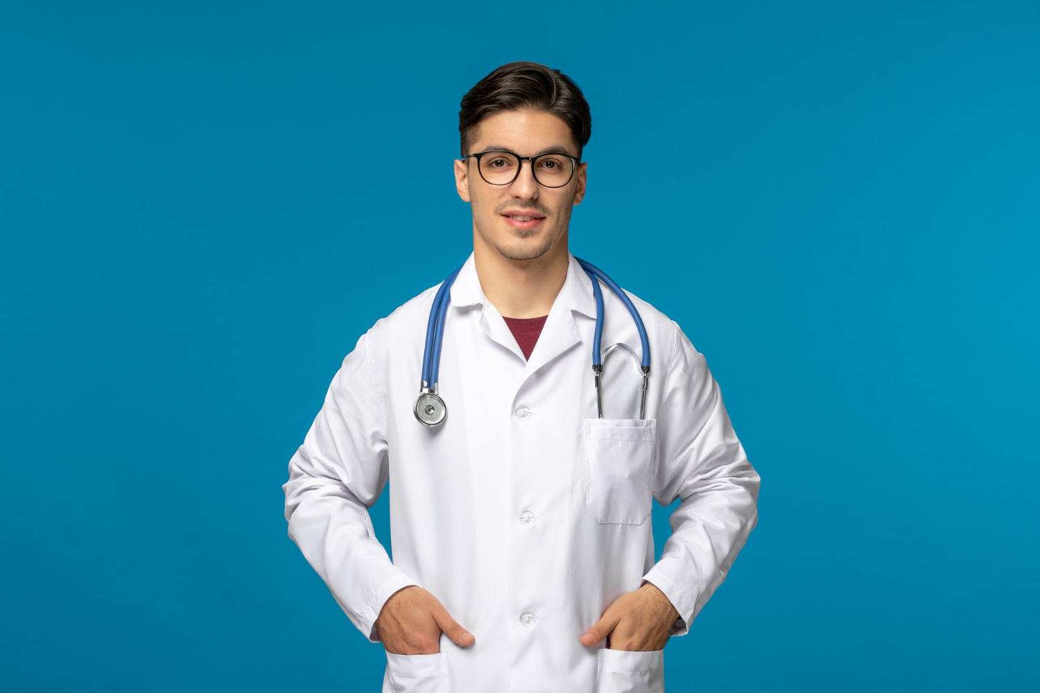 Мужской медицинский халат